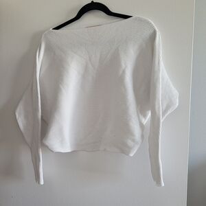 Philosophy white sweater